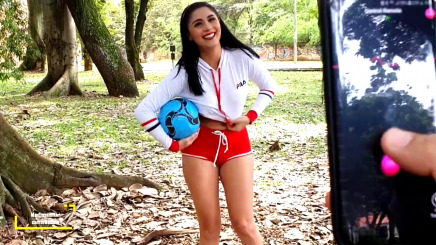 Эротика от футболистки мокрая киска