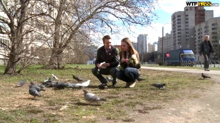 Молодые любовники и секс на первом свидании